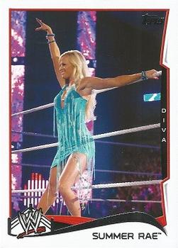 2014 Topps WWE #48 Summer Rae Front