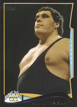 2014 Topps WWE - Black #96 Andre The Giant Front