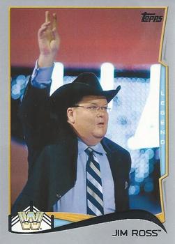 2014 Topps WWE - Silver #102 Jim Ross Front