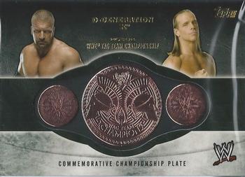 2014 Topps WWE - Commemorative Championship Plates #NNO D-Generation X Front