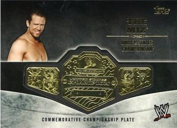 2014 Topps WWE - Commemorative Championship Plates #NNO The Miz Front