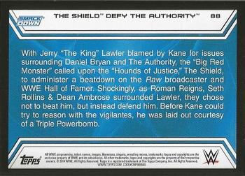 2014 Topps WWE Road to Wrestlemania #88 The Shield Back