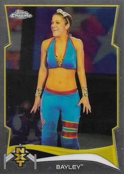 2014 Topps Chrome WWE - NXT Prospects #4 Bayley Front