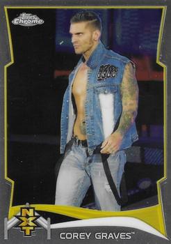 2014 Topps Chrome WWE - NXT Prospects #8 Corey Graves Front