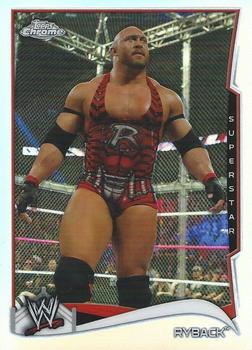 2014 Topps Chrome WWE - Refractors #43 Ryback Front