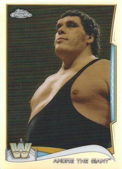 2014 Topps Chrome WWE - Refractors #96 Andre the Giant Front