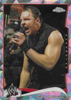 2014 Topps Chrome WWE - Atomic Refractors #16 Dean Ambrose Front