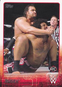 2015 Topps WWE #66 Rusev Front
