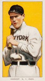 1909-11 American Tobacco Company T206 White Border #NNO Jack Warhop Front