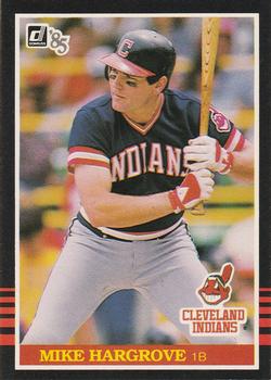 1985 Donruss #398 Mike Hargrove Front