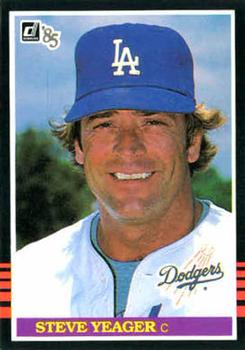 1985 Donruss #519 Steve Yeager Front