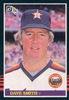 1985 Donruss #548 Dave Smith Front