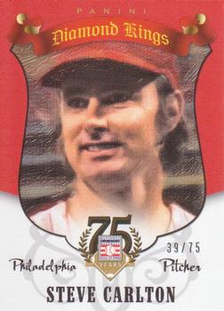 2014 Panini Hall of Fame 75th Year Anniversary - Diamond Kings Red #74 Steve Carlton Front