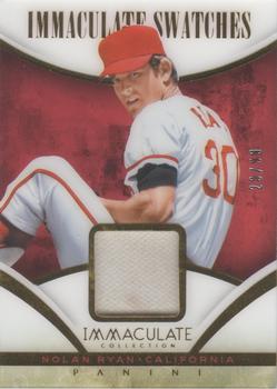 2014 Panini Immaculate Collection - Immaculate Swatches #63 Nolan Ryan Front