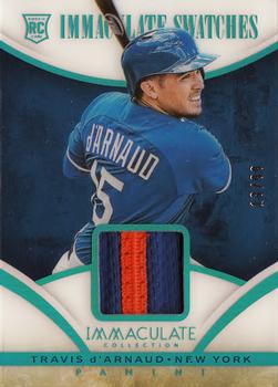 2014 Panini Immaculate Collection - Immaculate Swatches #67 Travis d'Arnaud Front