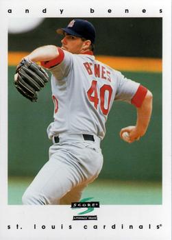 1997 Score #174 Andy Benes Front