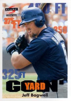 1997 Score #502 Jeff Bagwell Front