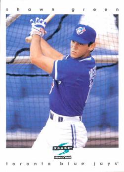1997 Score #281 Shawn Green Front