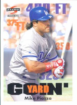 1997 Score #501 Mike Piazza Front