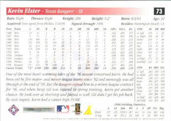 1997 Score #73 Kevin Elster Back