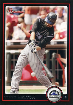 2010 Bowman #127 Todd Helton Front