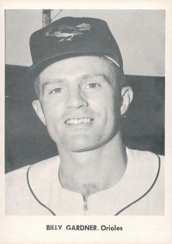 1958 Jay Publishing Baltimore Orioles Set C #NNO Billy Gardner Front