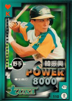 1997 Taiwan Major League Power Card #110 Chen-Hsing Han Front