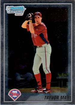 2010 Bowman - Chrome Prospects #BCP36 Trevor May Front