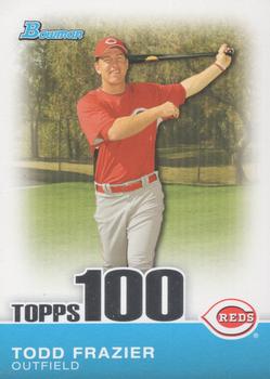 2010 Bowman - Topps 100 Prospects #TP11 Todd Frazier Front