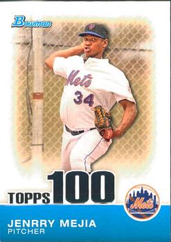 2010 Bowman - Topps 100 Prospects #TP46 Jenrry Mejia Front