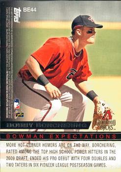 2010 Bowman - Bowman Expectations #BE44 Mark Reynolds / Bobby Borchering Back