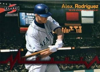 1997 Score - Heart of the Order #7 Alex Rodriguez Front