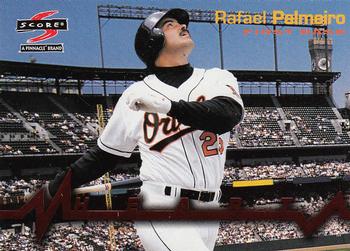 1997 Score - Heart of the Order #10 Rafael Palmeiro Front