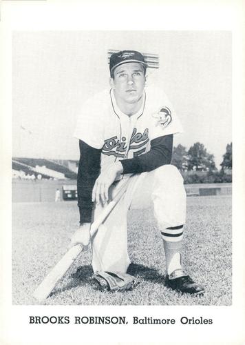 1963 Jay Publishing Baltimore Orioles #NNO Brooks Robinson Front