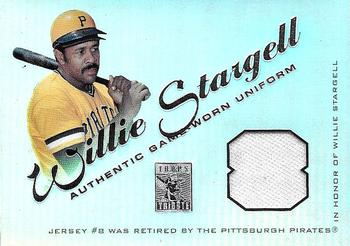 2001 Topps Tribute - Game Worn Relics #RJ-WST Willie Stargell Front
