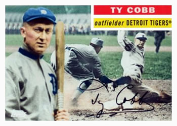 2010 Topps - Vintage Legends Collection #VLC20 Ty Cobb Front