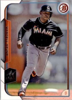 2015 Bowman #91 Marcell Ozuna Front