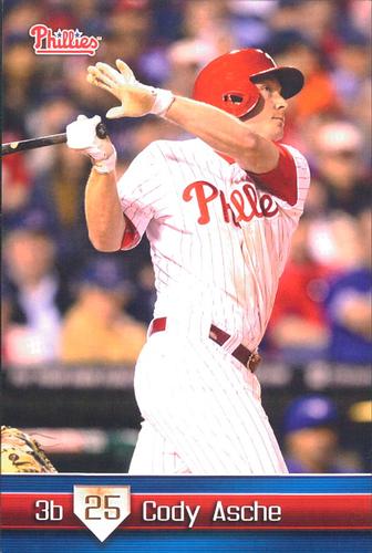2014 Philadelphia Phillies Photocards Set 2 #2 Cody Asche Front