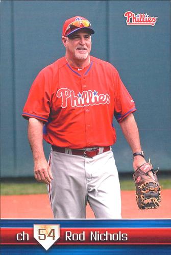 2014 Philadelphia Phillies Photocards Set 2 #27 Rod Nichols Front