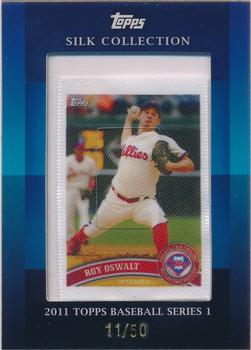 2011 Topps - Silk Collection #8 Roy Oswalt Front