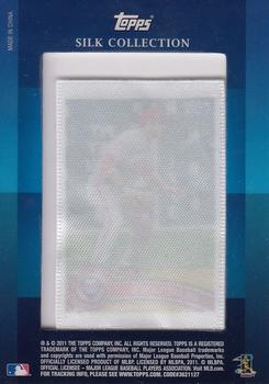 2011 Topps - Silk Collection #23 Chase Utley Back