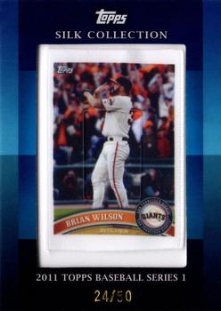 2011 Topps - Silk Collection #85 Brian Wilson Front