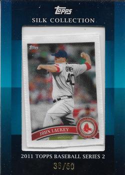 2011 Topps - Silk Collection #107 John Lackey Front
