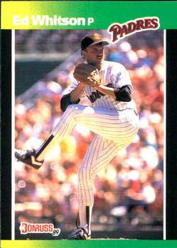 1989 Donruss Baseball's Best #210 Ed Whitson Front