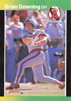 1989 Donruss Baseball's Best #321 Brian Downing Front