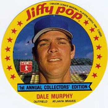 1986 Jiffy Pop Discs - Promos #NNO Dale Murphy Front