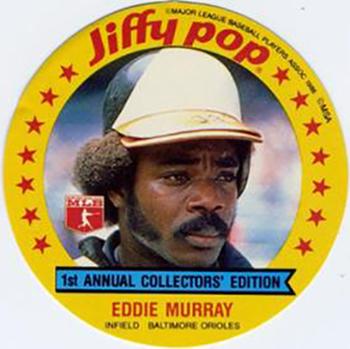 1986 Jiffy Pop Discs - Promos #NNO Eddie Murray Front