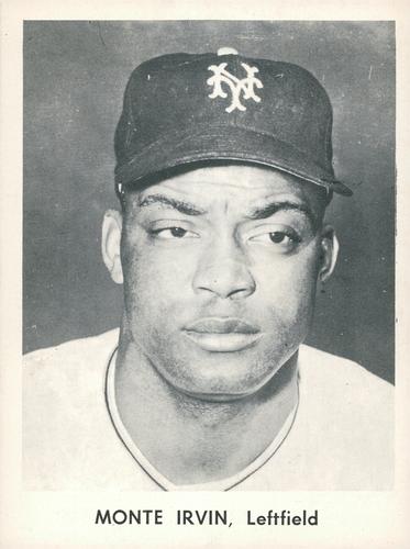 1955 Jay Publishing New York Giants #NNO Monte Irvin Front