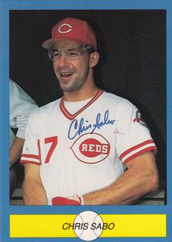 1989 Pacific Cards & Comics Signature (unlicensed) #5 Chris Sabo Front