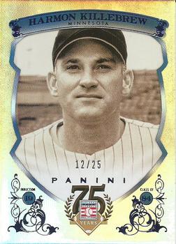 2014 Panini Hall of Fame 75th Year Anniversary - Blue Frame Blue #59 Harmon Killebrew Front